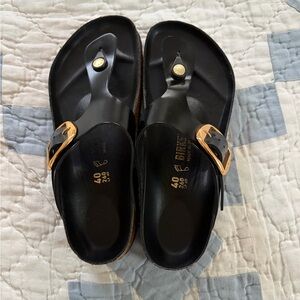 Birkenstock Gizeh Big Buckle Sandal, Black